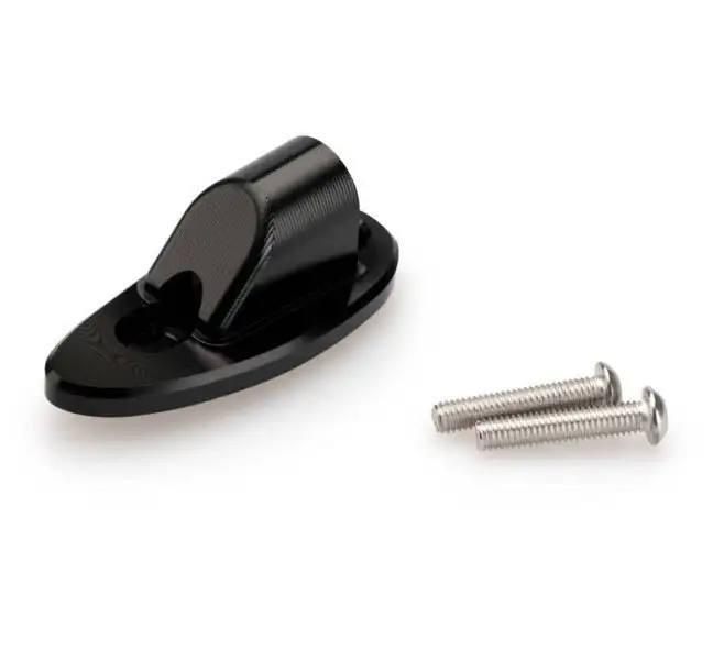 Adattatore per specchietto sinistro Puig per Honda CBR 1000 RR-R SP 20-25 colore nero