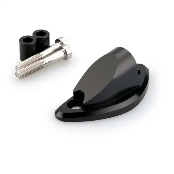 Adattatore per specchietto sinistro Puig per Triumph Daytona 675 13-17 colore nero