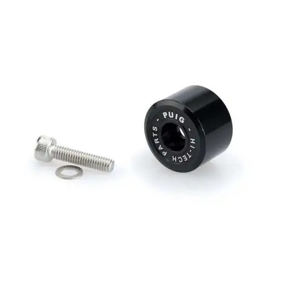 Adattatore per specchio bar end Puig per Benelli Leoncino 125 22-25 colore nero