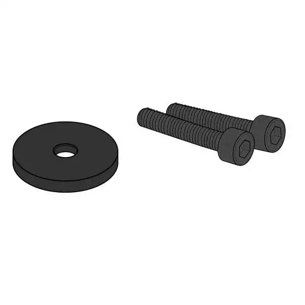 Adattatore per specchio bar end Puig per Honda CBR 500 R 19-25 colore nero