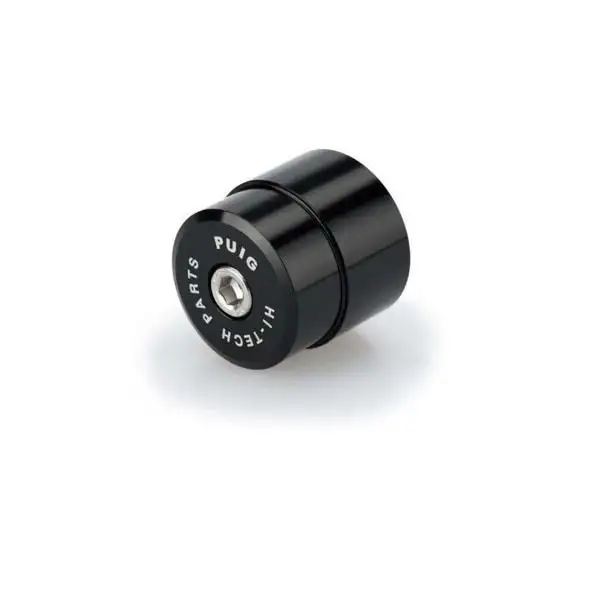 Adattatore per specchio bar end Puig per Triumph Bonneville T120 16-25 colore nero