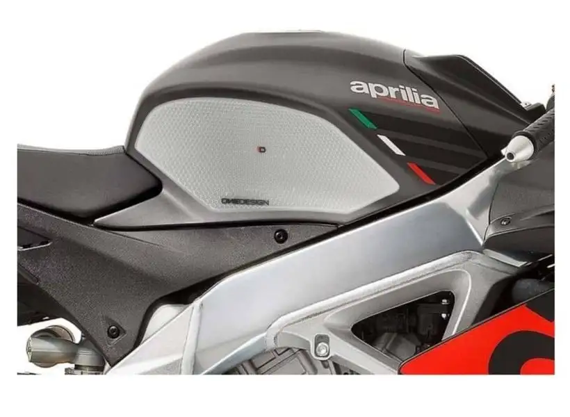 Adesivo protezione laterale serbatoio Puig per Aprilia RSV4 1000 R 09-14 colore trasparente