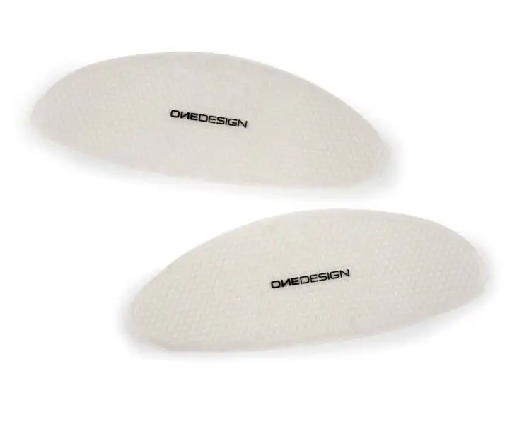 Adesivo protezione laterale serbatoio Puig per Aprilia Tuono V4 1100 21-24 colore trasparente