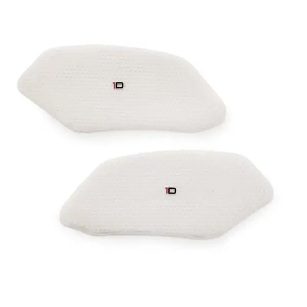 Adesivo protezione laterale serbatoio Puig per Aprilia Tuono V4 1100 RR 15-20 colore trasparente