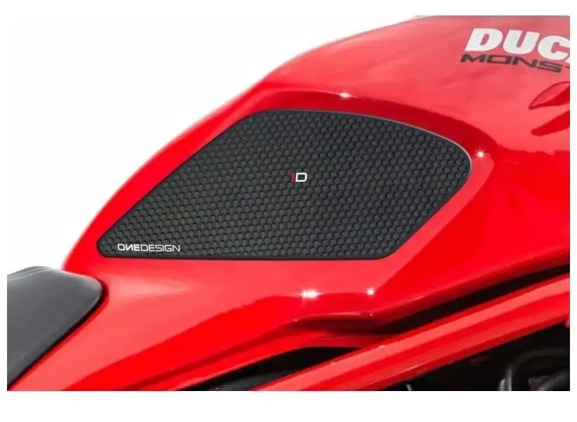 Adesivo protezione laterale serbatoio Puig per Ducati Monster 1200 R 16-20 colore nero