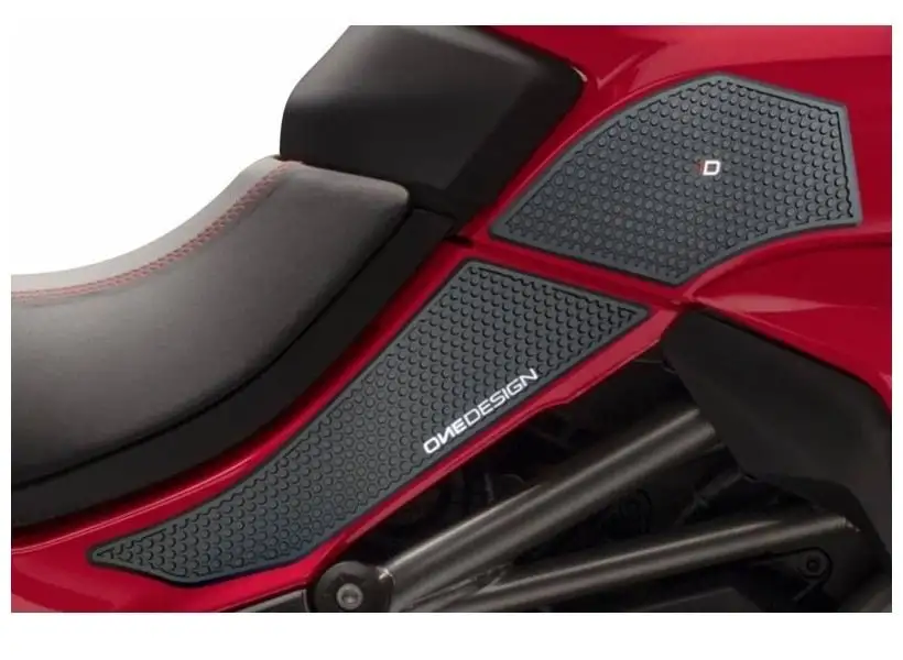 Adesivo protezione laterale serbatoio Puig per Ducati Multistrada 1200 Pikes Peak 16-17 colore nero