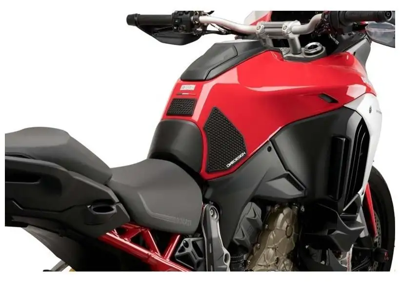 Adesivo protezione laterale serbatoio Puig per Ducati Multistrada V4 Rally 21-24 colore nero