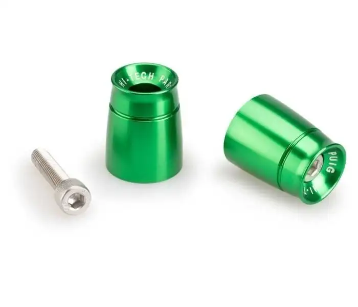 Contrappesi manubrio Sport Puig per Kawasaki Z 750 R 11-12 (COPPIA) colore verde