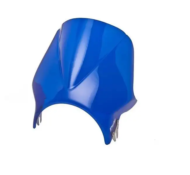 Vetro Cupolino Puig modello windy per Triumph Thruxton 900 04-15 colore blu
