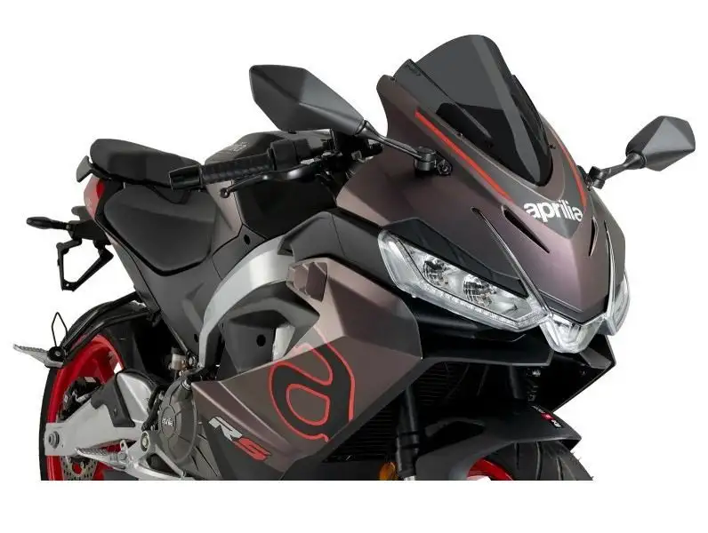 Vetro Cupolino Puig modello z-racing per Aprilia RS 457 24-25 colore fume scuro