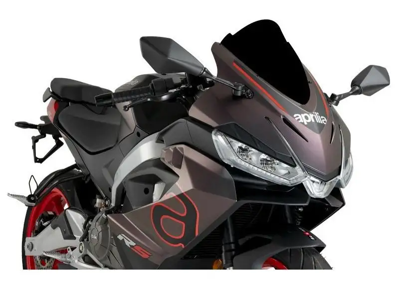 Vetro Cupolino Puig modello z-racing per Aprilia RS 457 24-25 colore nero