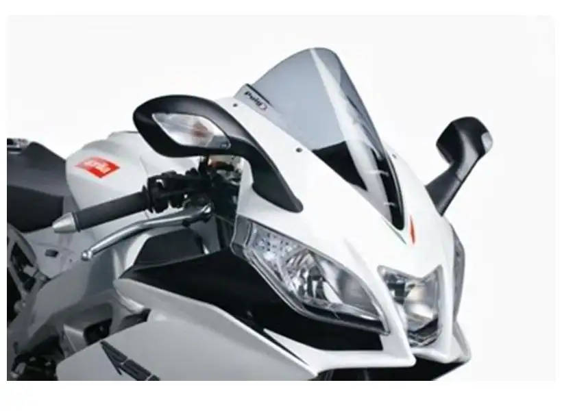 Vetro Cupolino Puig modello z-racing per Aprilia RSV4 1000 09-14 colore fume chiaro