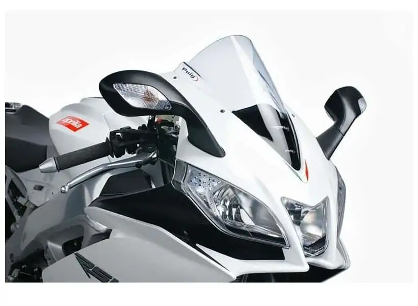 Vetro Cupolino Puig modello z-racing per Aprilia RSV4 1000 Factory 09-14 colore trasparente