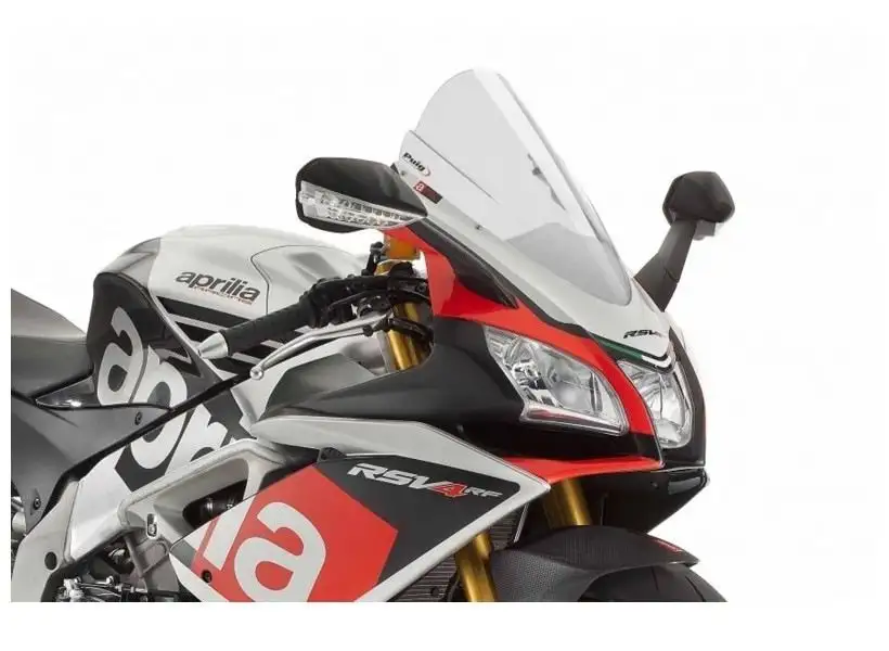Vetro Cupolino Puig modello z-racing per Aprilia RSV4 1000 RF 15-20 colore trasparente