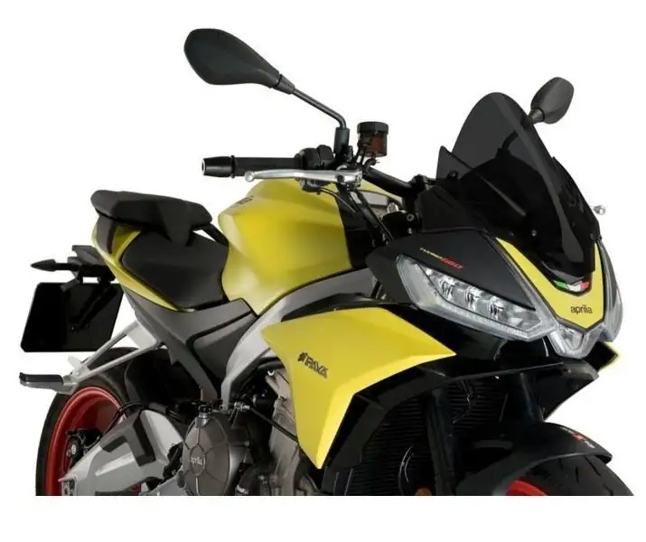 Vetro Cupolino Puig modello z-racing per Aprilia Tuono V4 1100 21-24 colore fume scuro