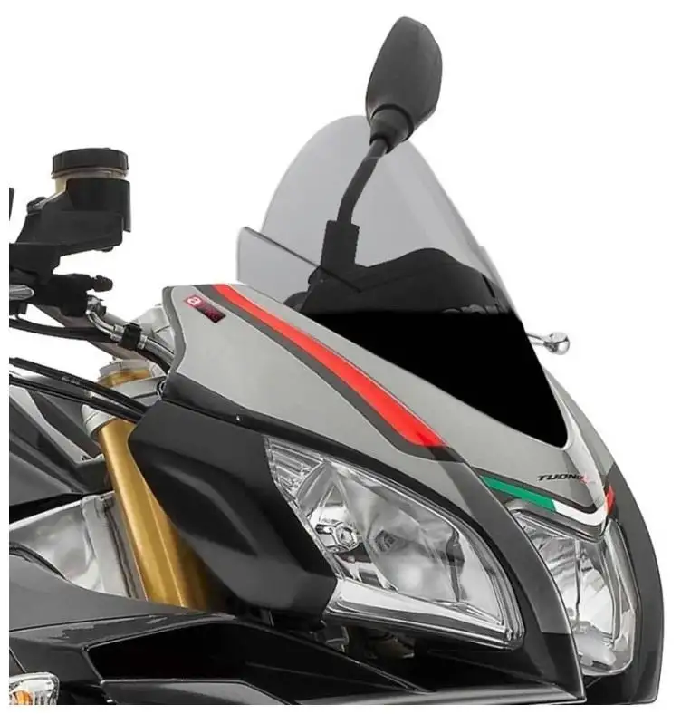 Vetro Cupolino Puig modello z-racing per Aprilia Tuono V4 1100 Factory 15-20 colore fume chiaro