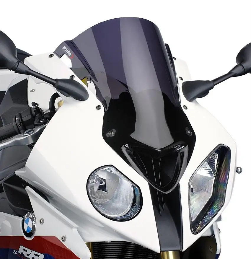 Vetro Cupolino Puig modello z-racing per BMW S 1000 RR 09-14 colore fume scuro