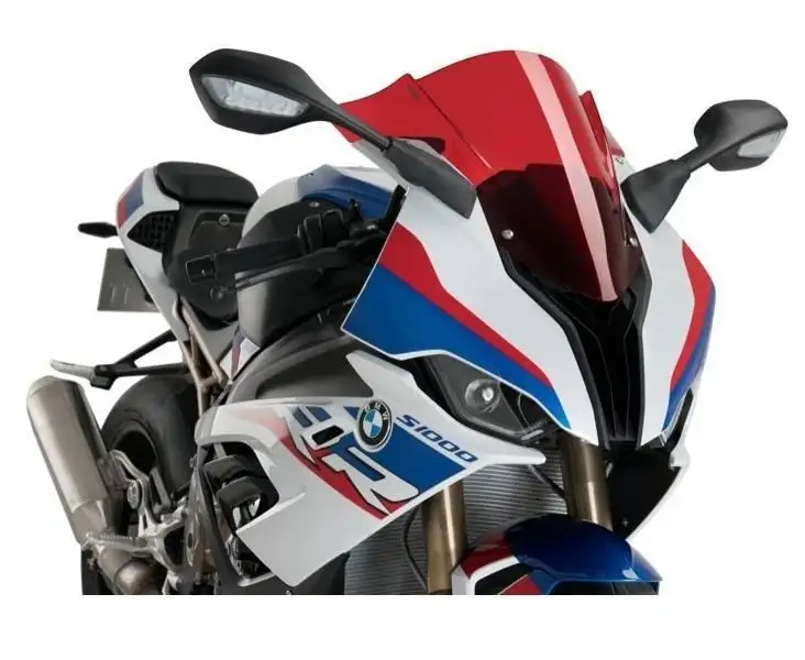 Vetro Cupolino Puig modello z-racing per BMW S 1000 RR 19-25 colore rosso