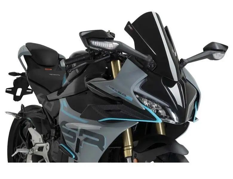 Vetro Cupolino Puig modello z-racing per CFMoto 450 SR 23-24 colore nero