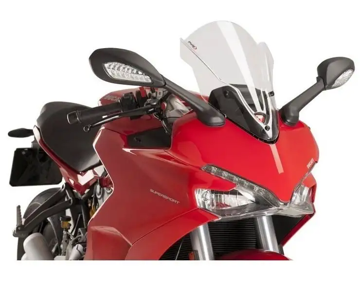 Vetro Cupolino Puig modello z-racing per Ducati SuperSport 950 21-24 colore trasparente