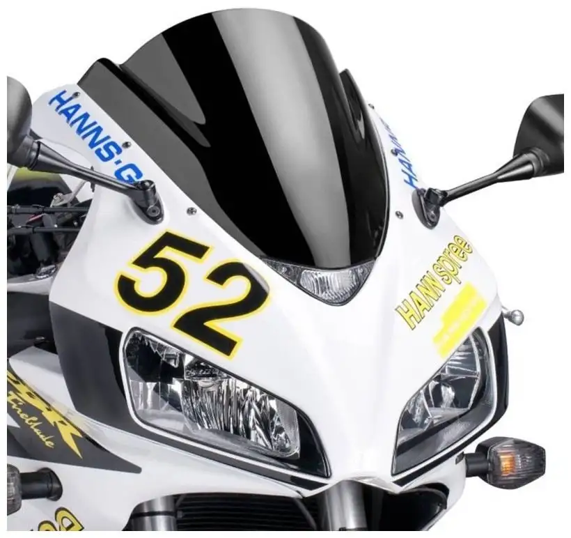 Vetro Cupolino Puig modello z-racing per Honda CBR 1000 RR 04-07 colore nero