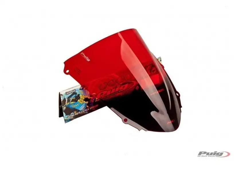 Vetro Cupolino Puig modello z-racing per Honda CBR 1000 RR 04-07 colore rosso