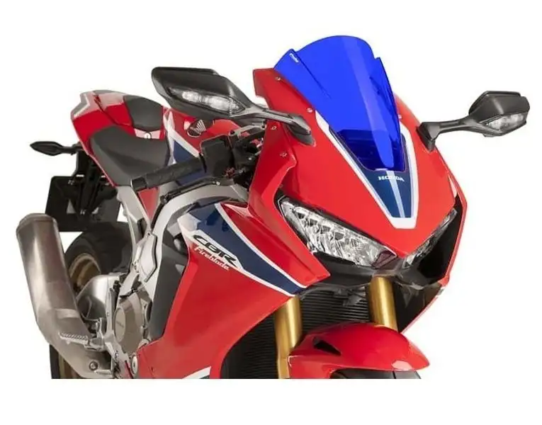 Vetro Cupolino Puig modello z-racing per Honda CBR 1000 RR SP 17-19 colore blu