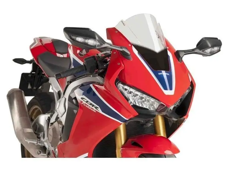 Vetro Cupolino Puig modello z-racing per Honda CBR 1000 RR SP 17-19 colore trasparente