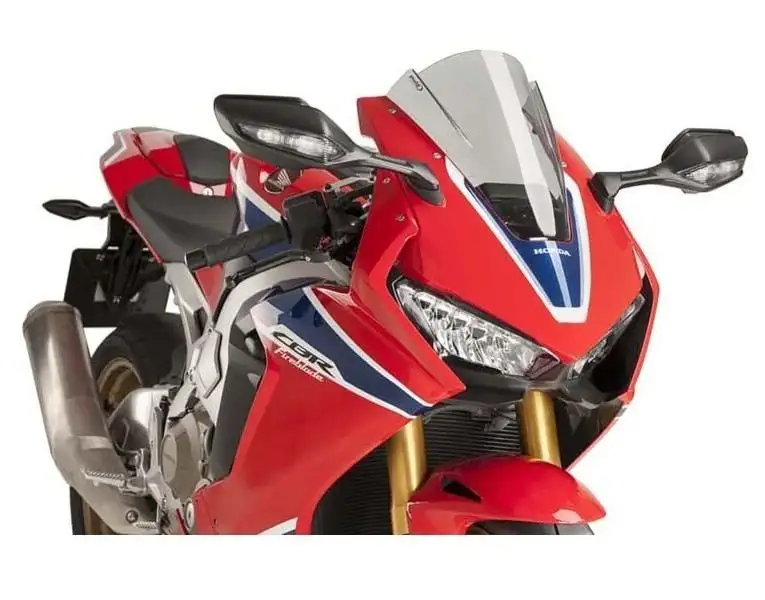 Vetro Cupolino Puig modello z-racing per Honda CBR 1000 RR SP2 17-19 colore fume chiaro