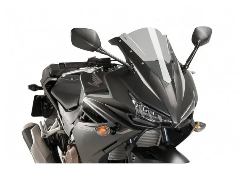 Vetro Cupolino Puig modello z-racing per Honda CBR 500 R 16-18 colore fume chiaro