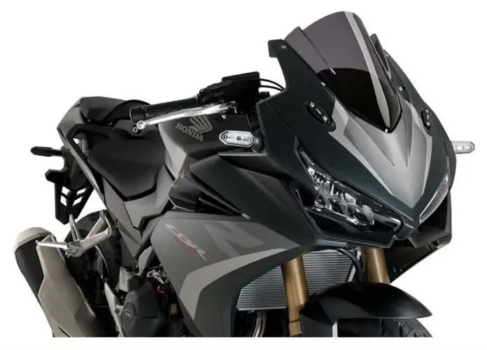 Vetro Cupolino Puig modello z-racing per Honda CBR 500 R 19-25 colore fume scuro