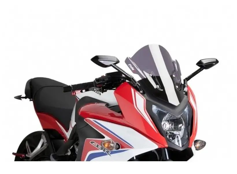 Vetro Cupolino Puig modello z-racing per Honda CBR 650 F 14-18 colore fume scuro