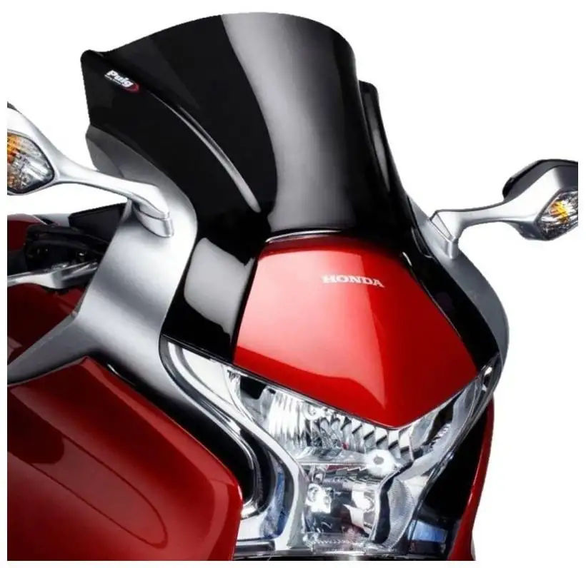 Vetro Cupolino Puig modello z-racing per Honda VFR 1200 10-16 colore nero