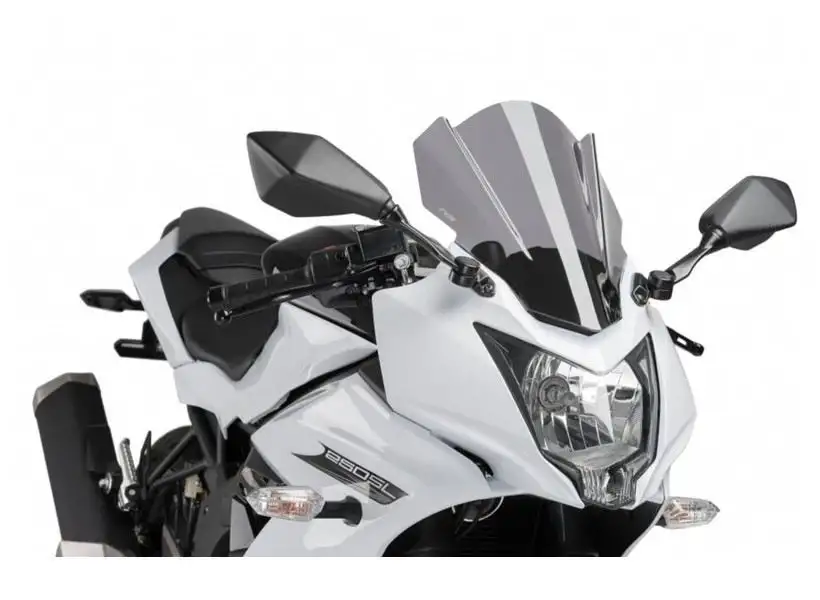 Vetro Cupolino Puig modello z-racing per kawasaki ninja 250 sl 15-16 colore fume chiaro