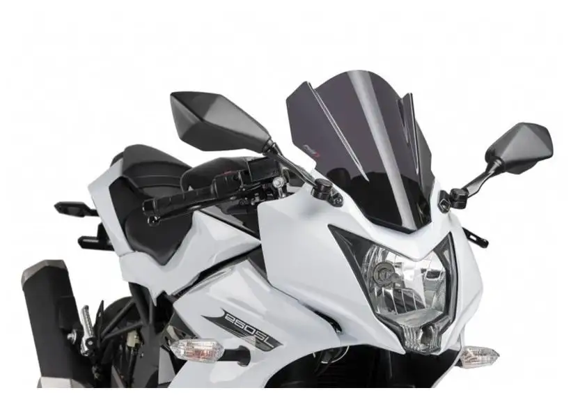 Vetro Cupolino Puig modello z-racing per kawasaki ninja 250 sl 15-16 colore fume scuro