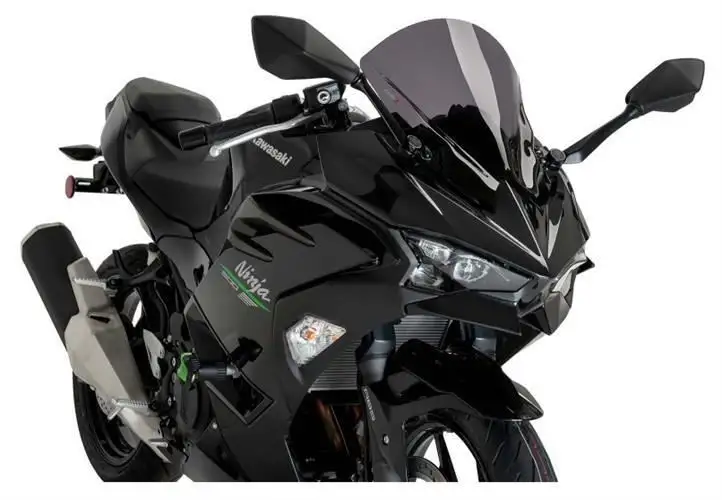 Vetro Cupolino Puig modello z-racing per Kawasaki Ninja 500 24-25 colore fume scuro