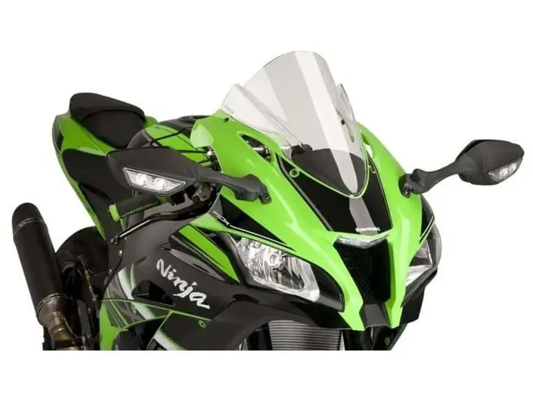 Vetro Cupolino Puig modello z-racing per Kawasaki ZX-10R SE 18-20 colore trasparente