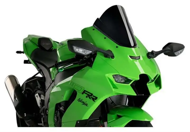 Vetro Cupolino Puig modello z-racing per Kawasaki ZX-10RR 21-25 colore nero