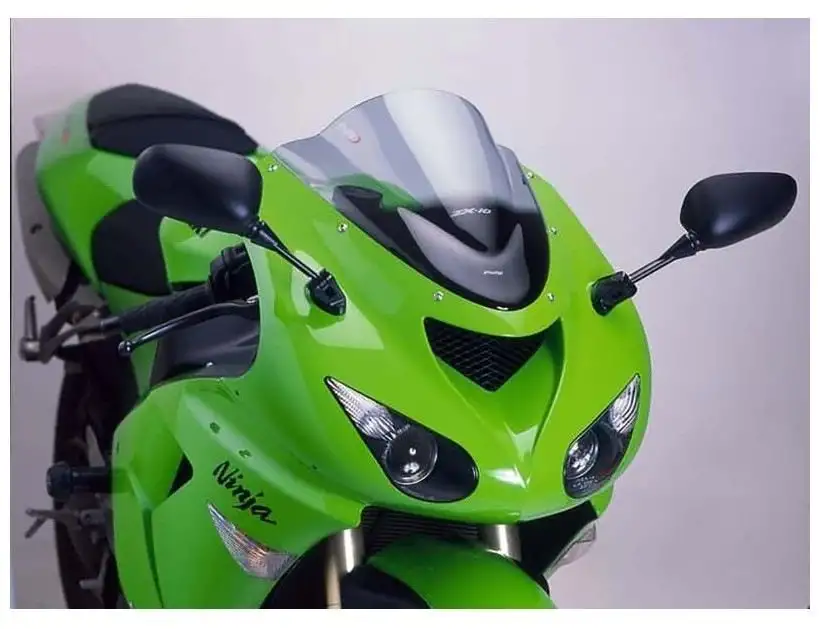 Vetro Cupolino Puig modello z-racing per Kawasaki ZX-6R 05-08 colore fume chiaro