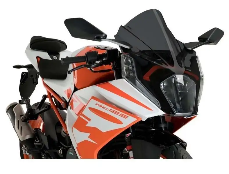 Vetro Cupolino Puig modello z-racing per KTM 125 RC 22-24 colore fume scuro
