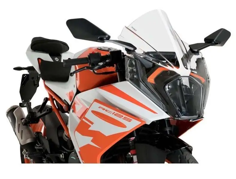 Vetro Cupolino Puig modello z-racing per KTM 125 RC 22-24 colore trasparente