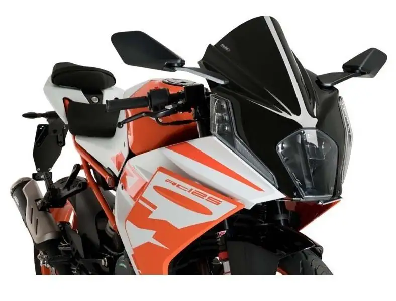 Vetro Cupolino Puig modello z-racing per KTM 390 RC 22-24 colore nero