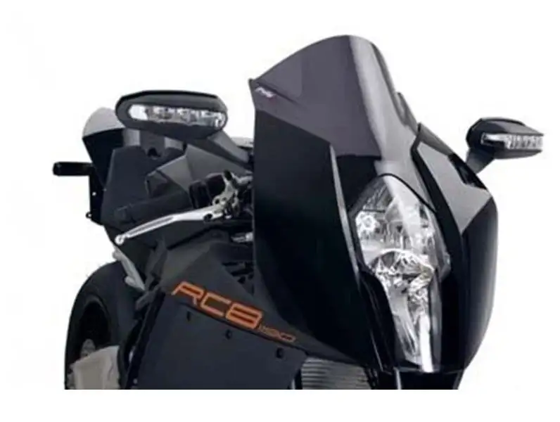 Vetro Cupolino Puig modello z-racing per KTM RC8 R 09-15 colore fume scuro
