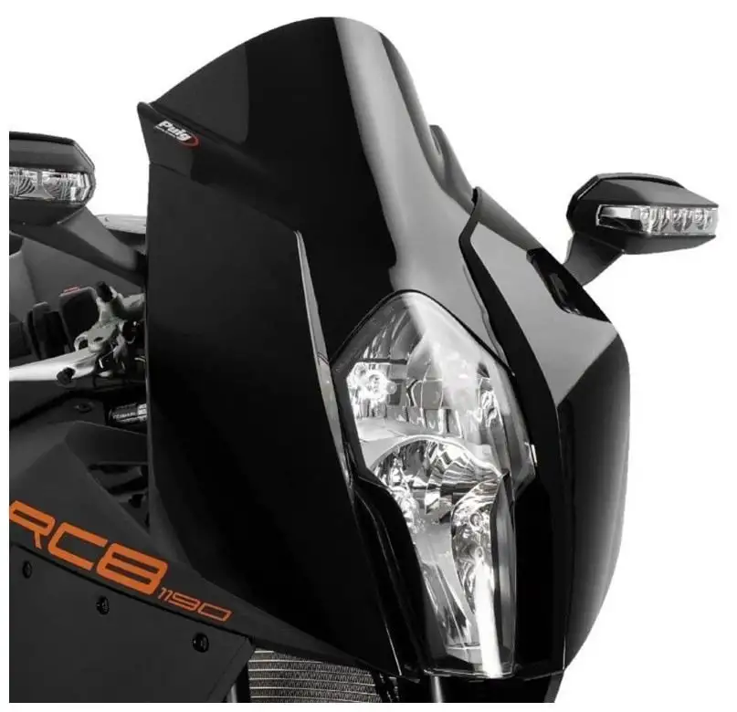 Vetro Cupolino Puig modello z-racing per KTM RC8 R 09-15 colore nero
