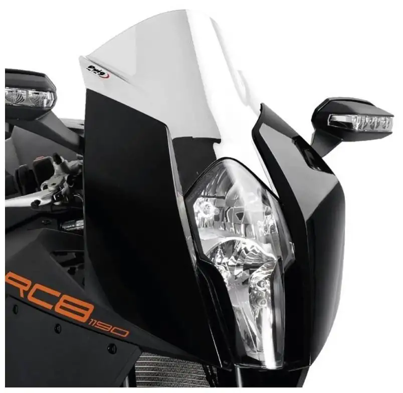Vetro Cupolino Puig modello z-racing per KTM RC8 R 09-15 colore trasparente
