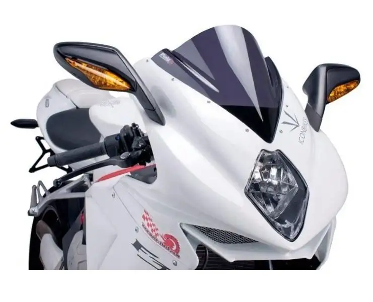 Vetro Cupolino Puig modello z-racing per mv agusta f3 675 oro 12-21 colore fume scuro