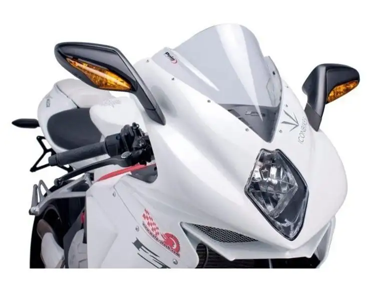 Vetro Cupolino Puig modello z-racing per MV Agusta F3 800 13-23 colore trasparente
