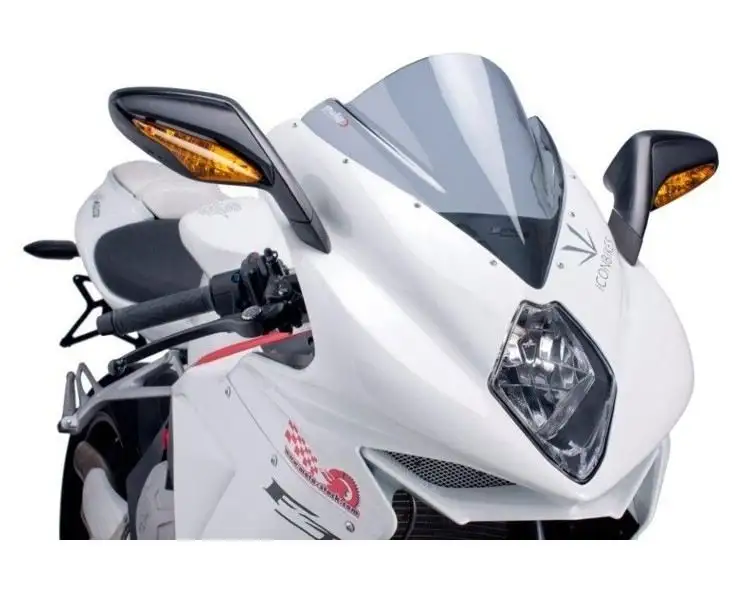 Vetro Cupolino Puig modello z-racing per mv agusta f3 800 rc 14-21 colore fume chiaro