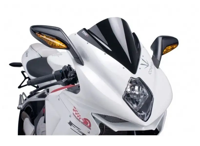 Vetro Cupolino Puig modello z-racing per mv agusta f3 800 rc 14-21 colore nero