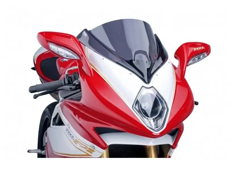 Vetro Cupolino Puig modello z-racing per MV Agusta F4 1000 10-20 colore fume scuro